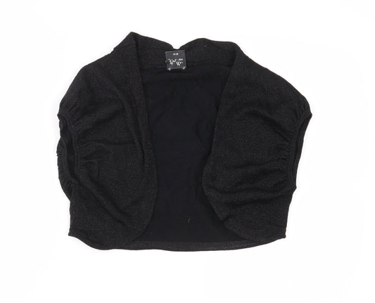Belle Womens Black   Shrug Jumper Size 12