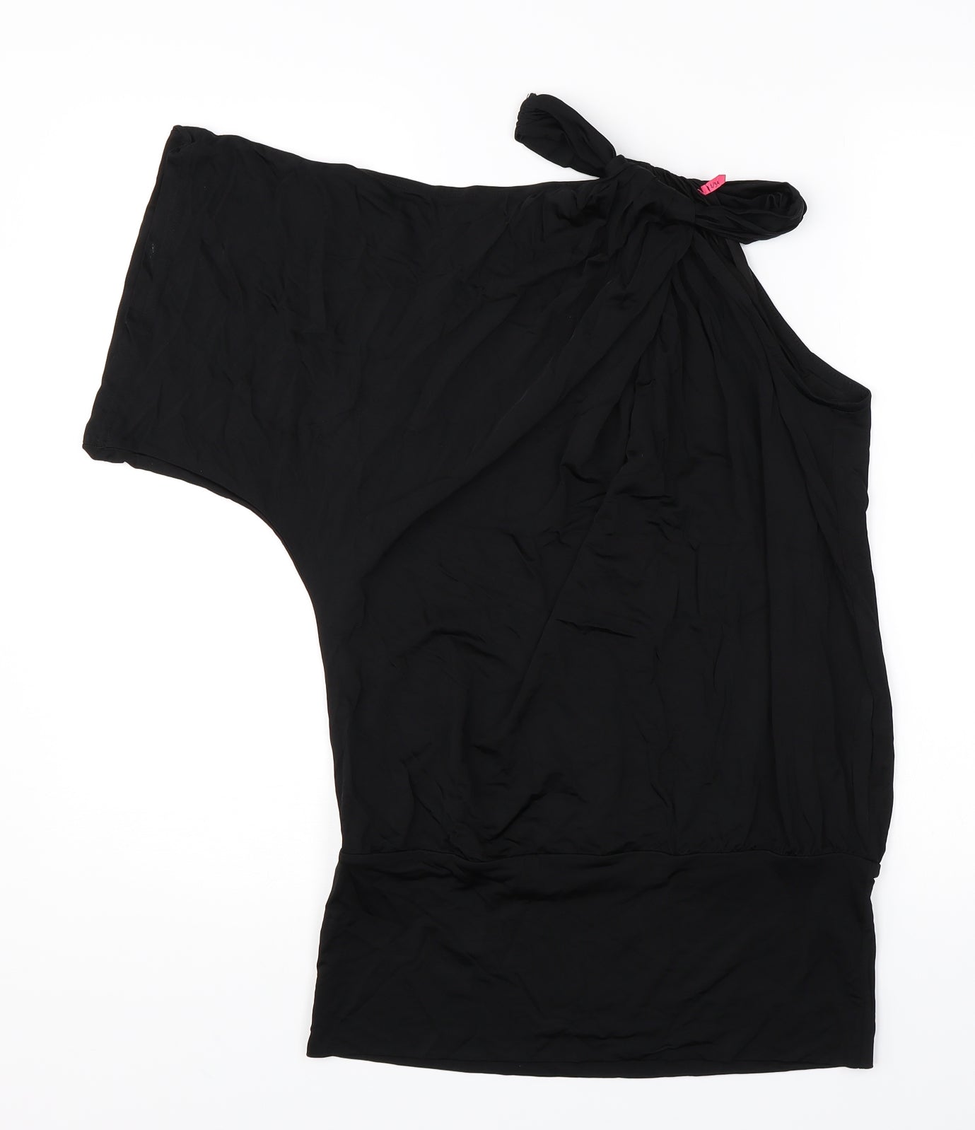 Preworn Womens Black   Basic Blouse Size 8