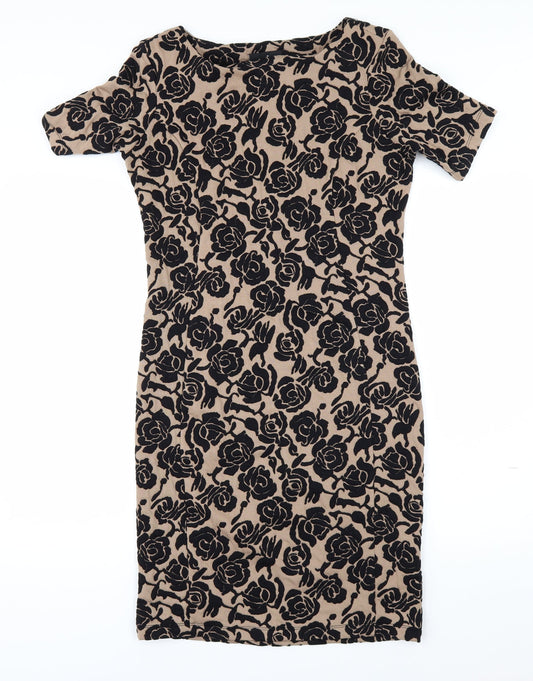 Wallis Womens Beige   A-Line  Size 10