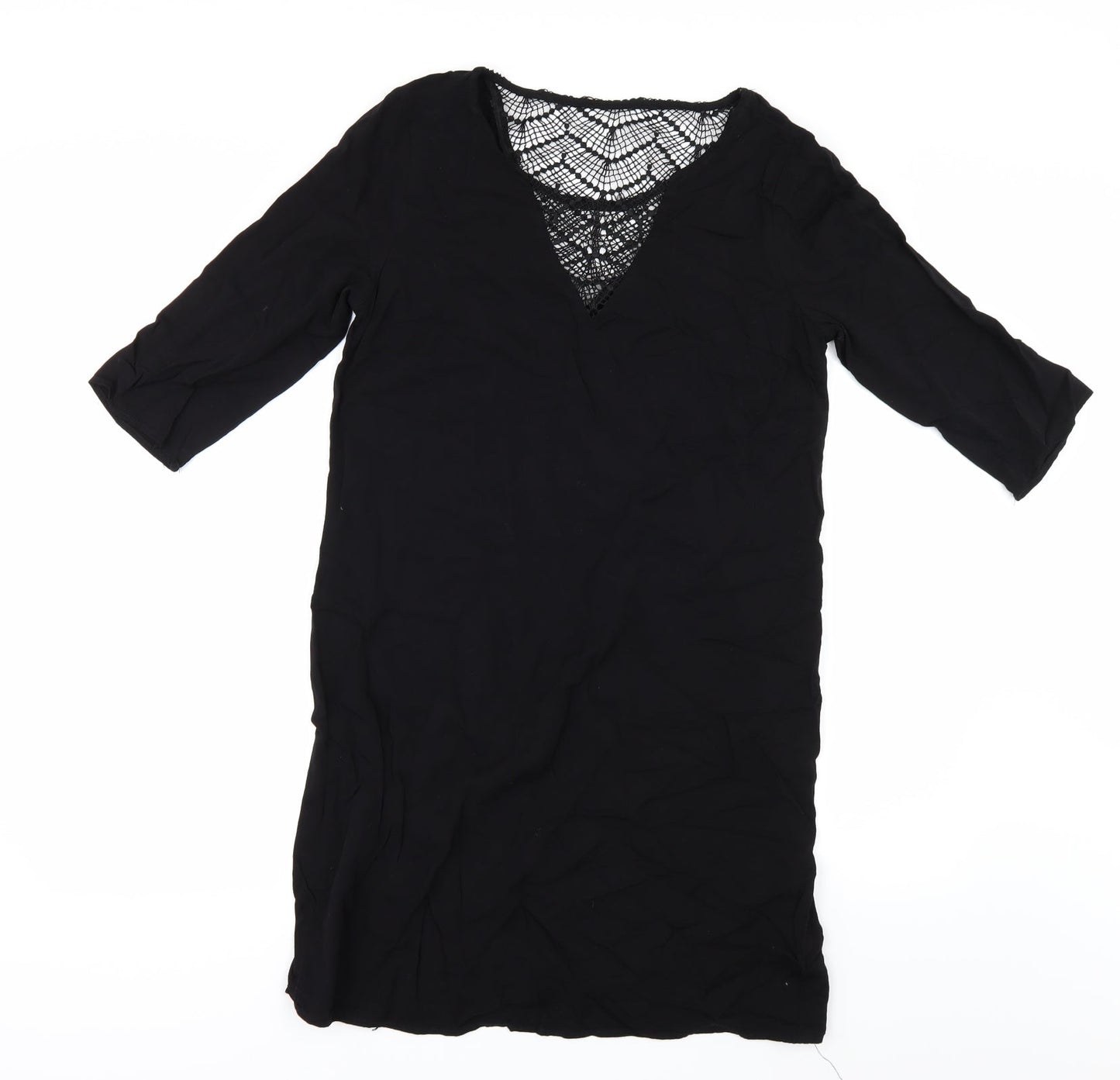 VILA Womens Black   A-Line  Size S