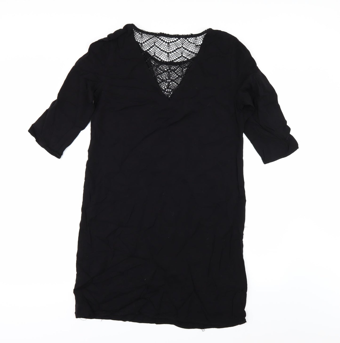VILA Womens Black   A-Line  Size S