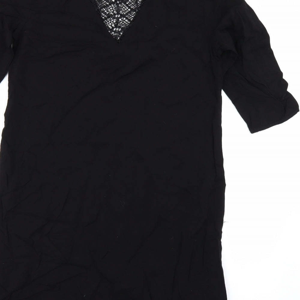 VILA Womens Black   A-Line  Size S