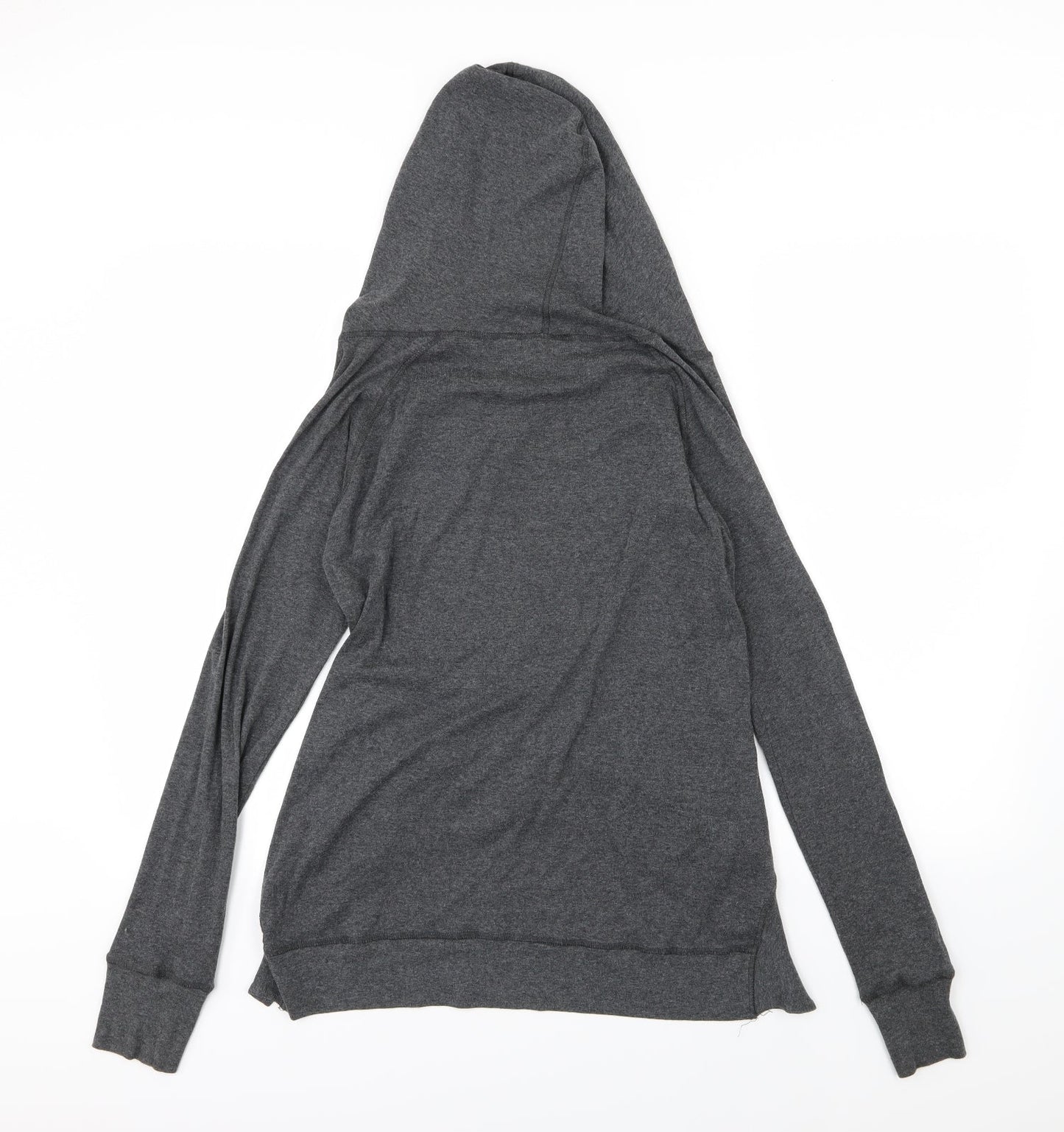 Preworn Womens Grey  Jersey Pullover Hoodie Size M
