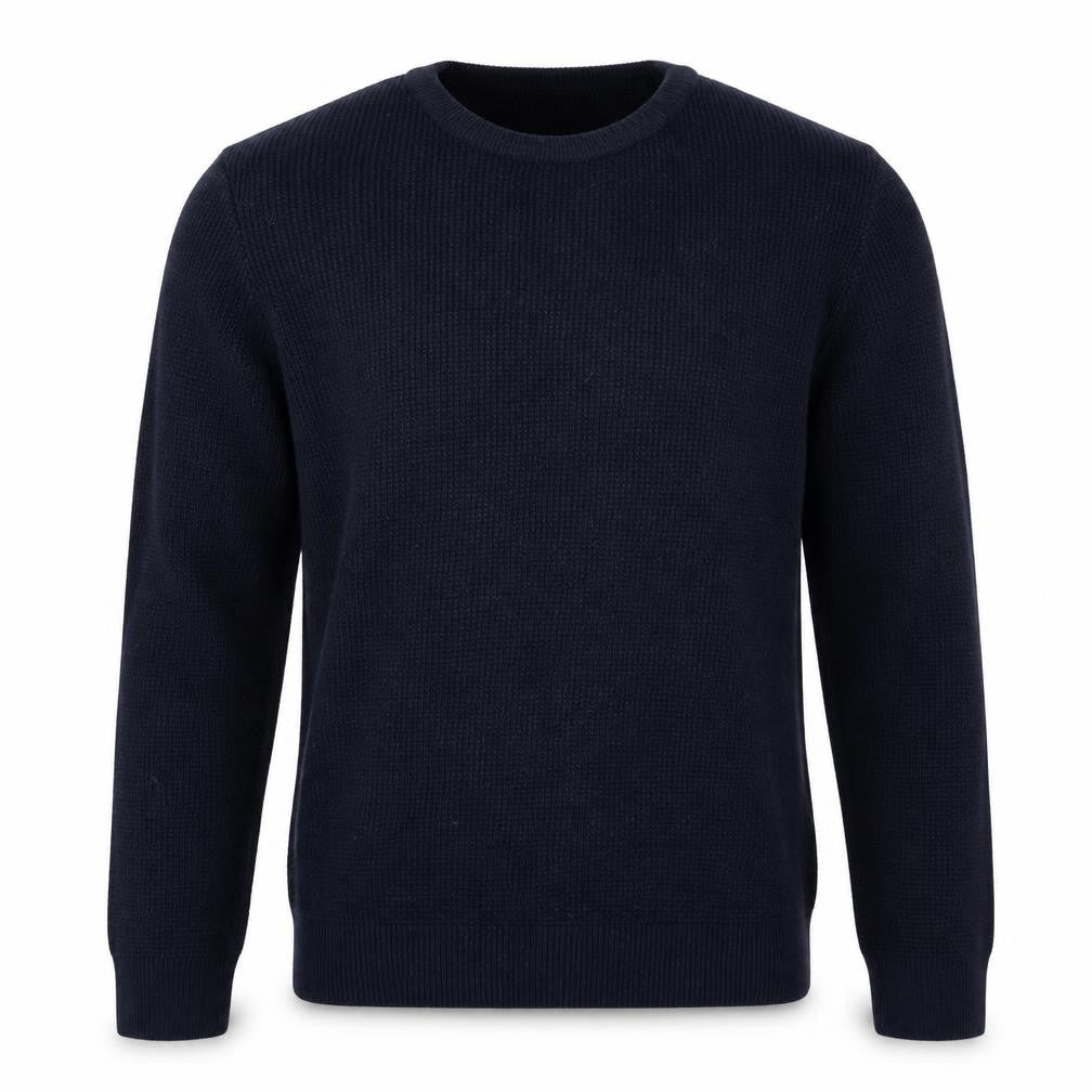 River Island Mens Blue   Henley Jumper Size S