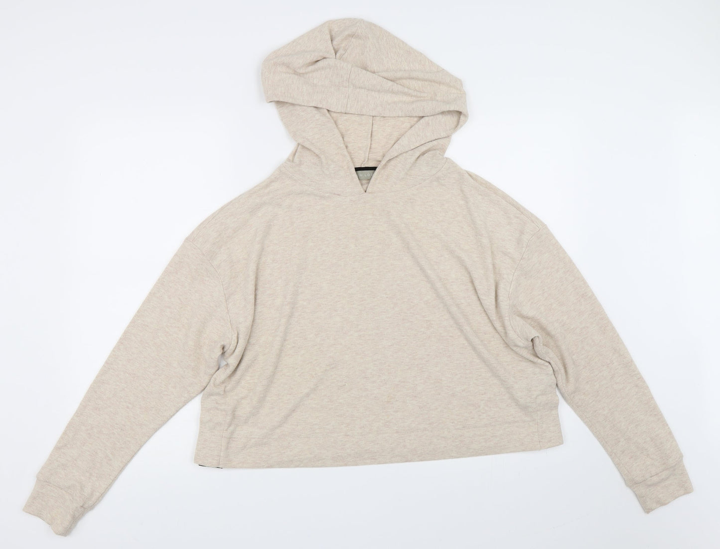 New Look Womens Beige   Pullover Hoodie Size M