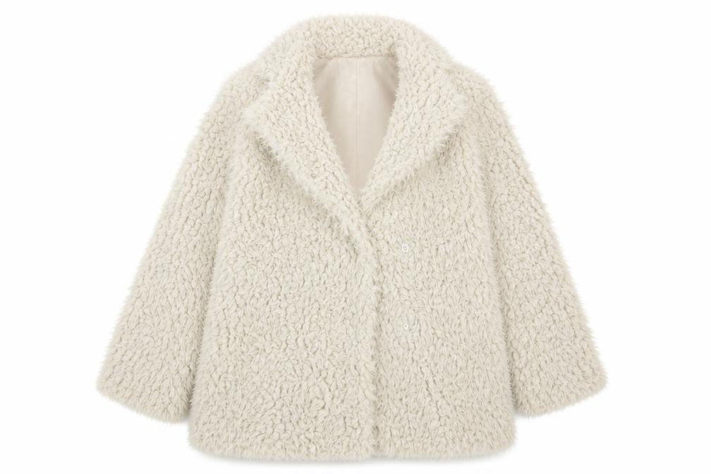 Atmosphere Womens Beige   Overcoat Coat Size 6