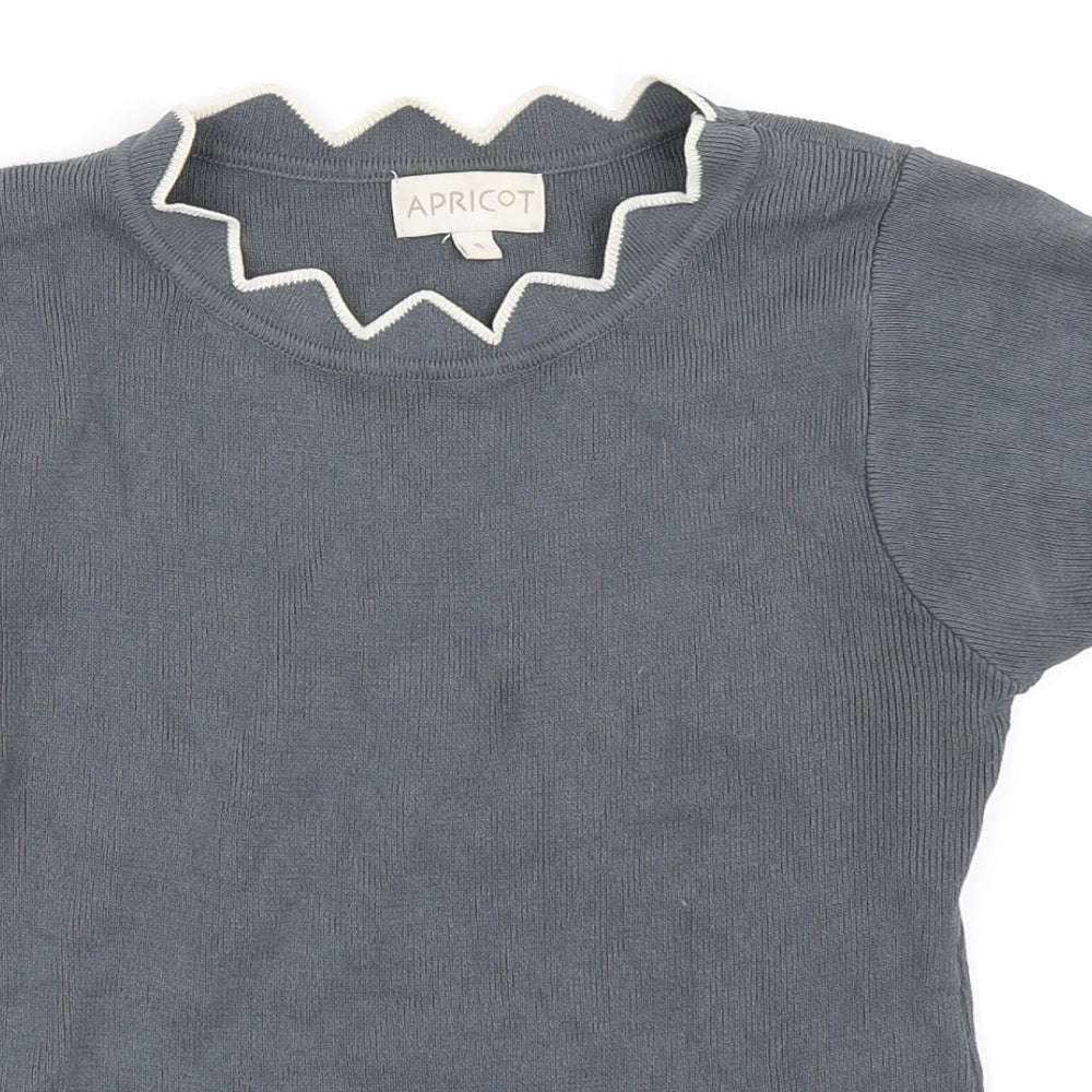 Apricot Womens Grey   Basic T-Shirt Size S