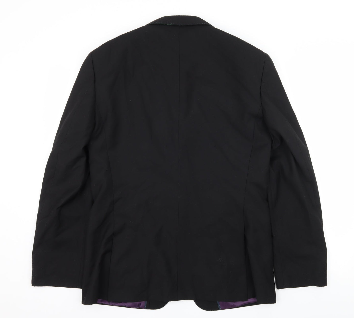 Peter Van Holland Mens Black   Jacket Suit Jacket Size M