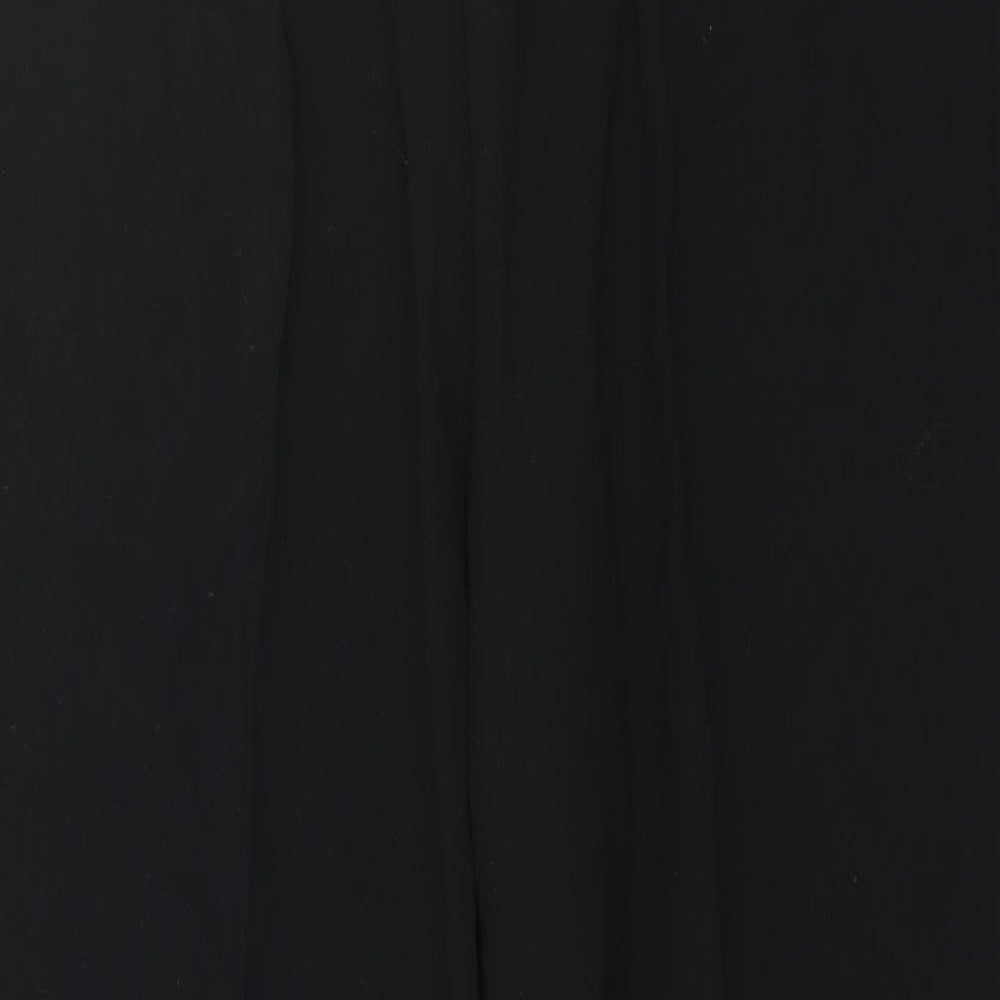 Marks and Spencer Womens Black   Trousers  Size 14 L25 in