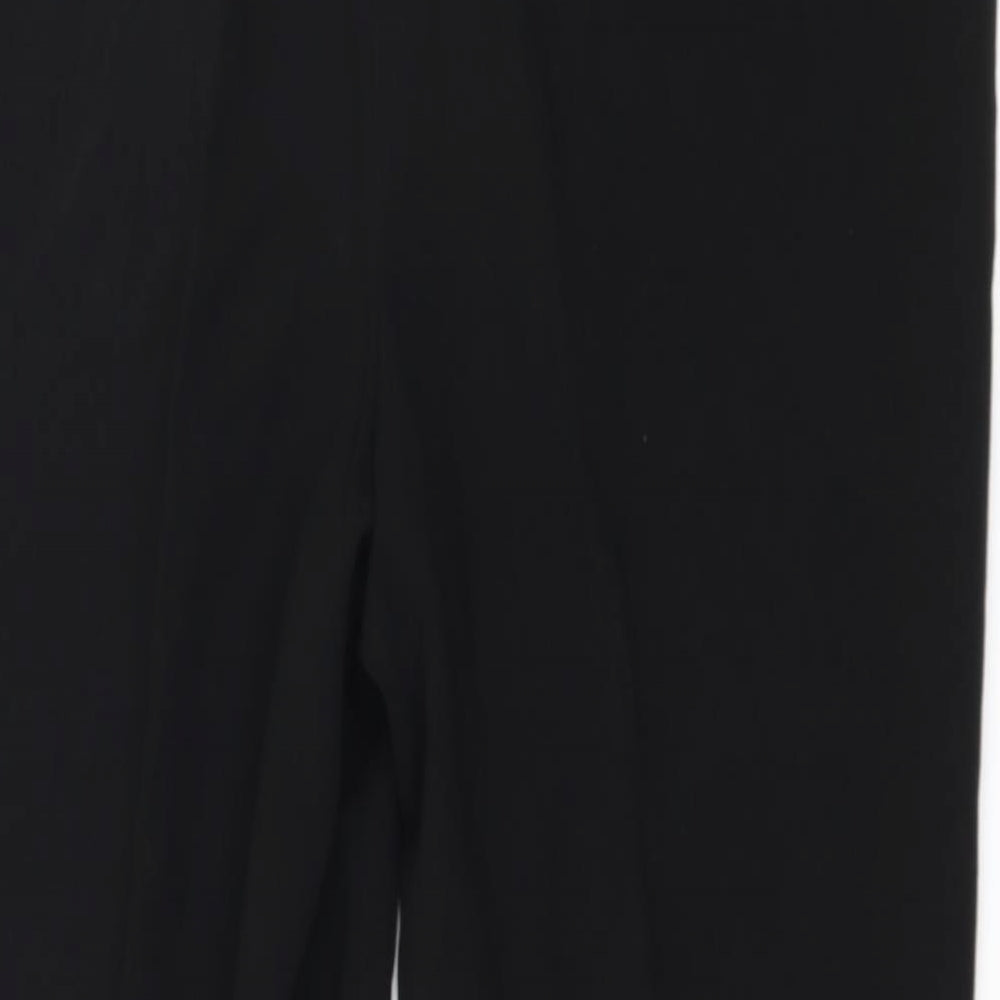 Marks and Spencer Womens Black   Trousers  Size 14 L25 in