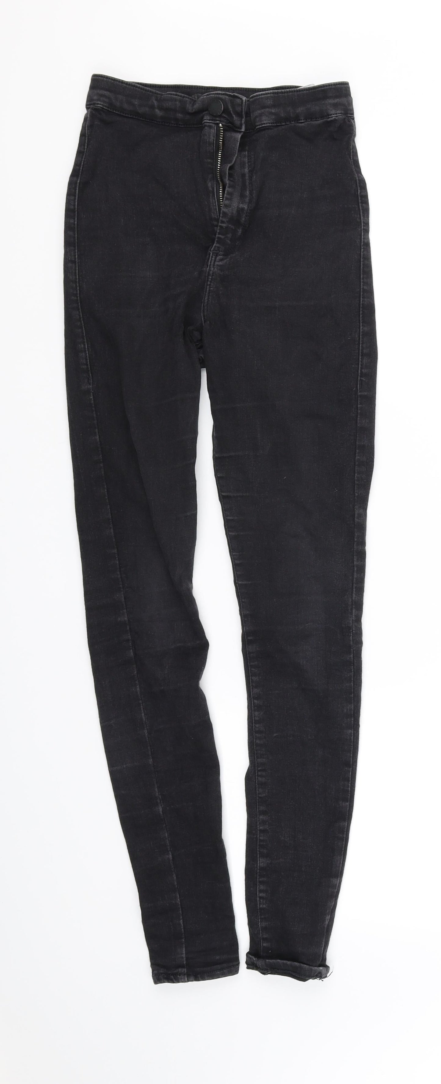 pre worn Womens Black   Straight Jeans Size S L30 in