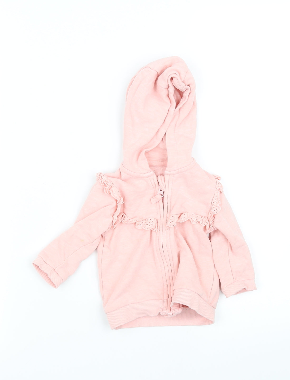 pre worn  Pink Ikat  Jacket Coat Size 0-3 Months