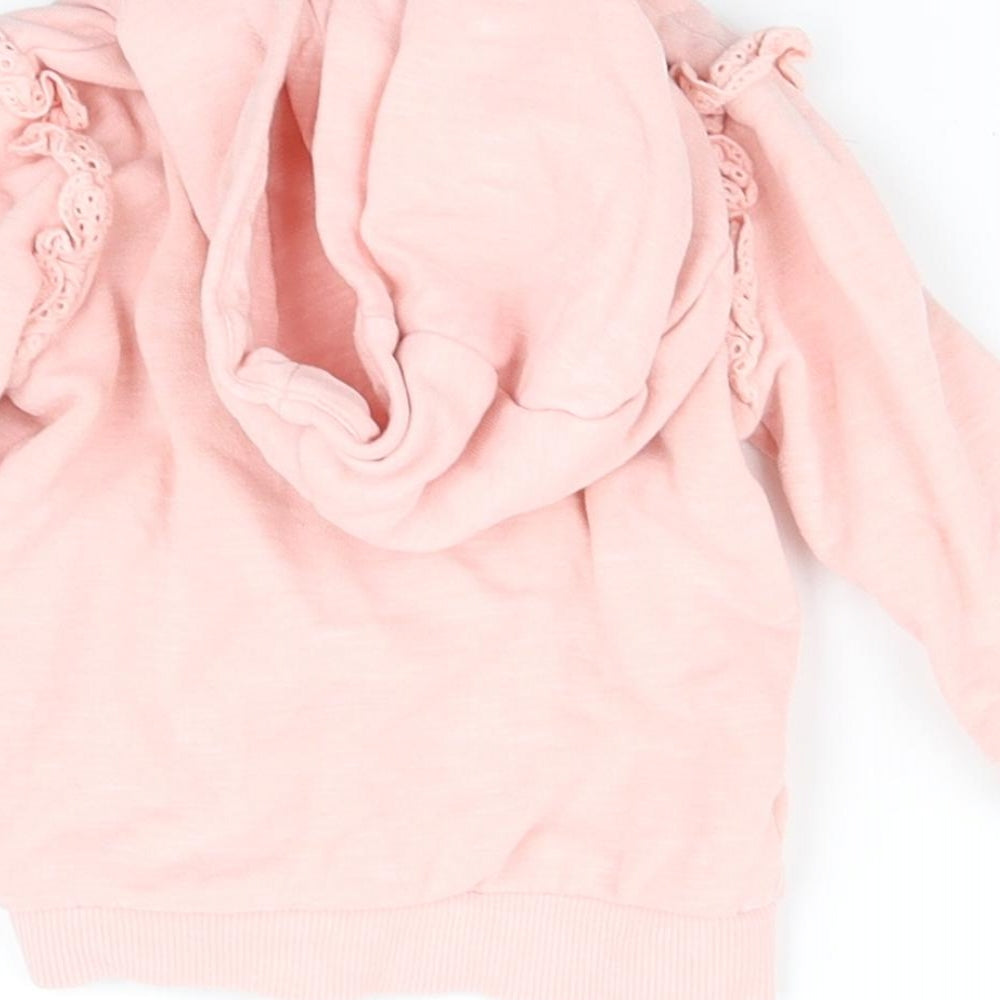 pre worn  Pink Ikat  Jacket Coat Size 0-3 Months