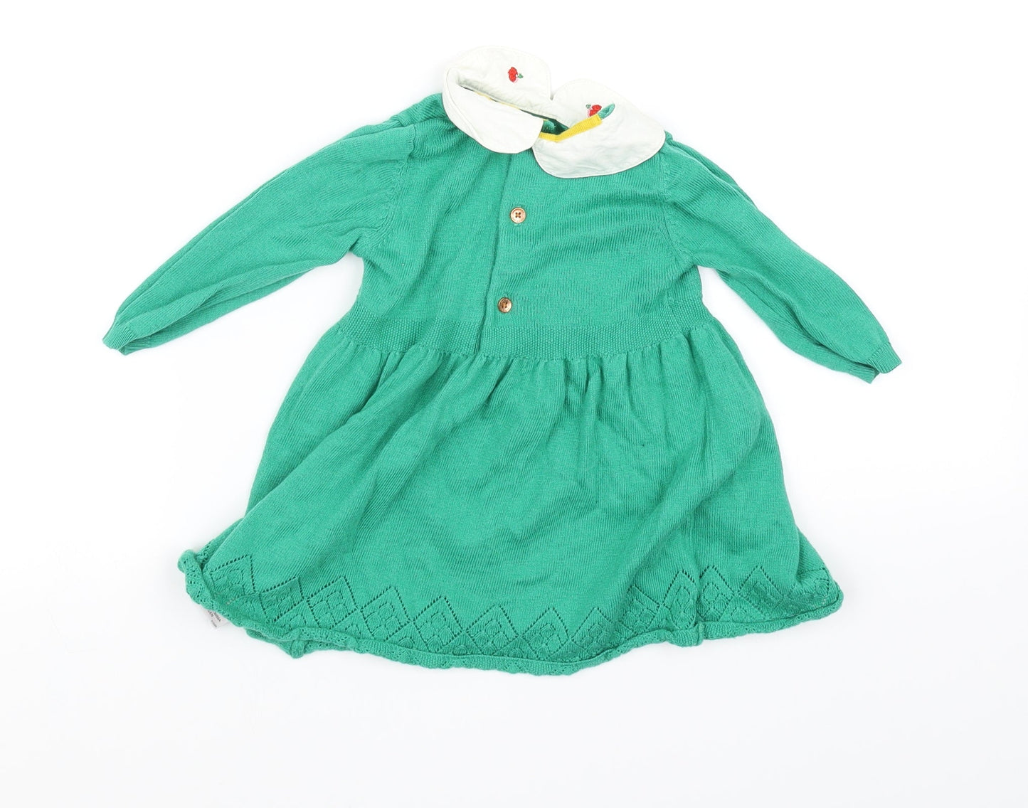 pre worn  Green   Fit & Flare  Size 6-9 Months