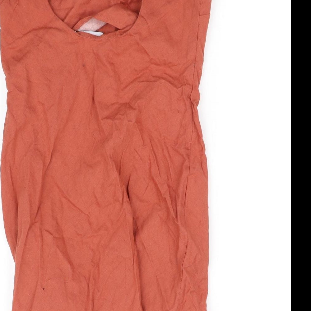 ASOS Womens Orange   Basic Blouse Size 10