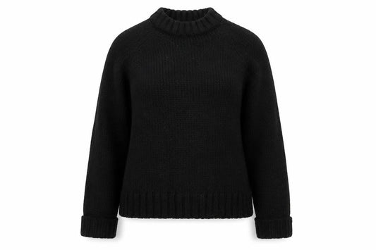 Front view of Matalan women’s black jumper, size M