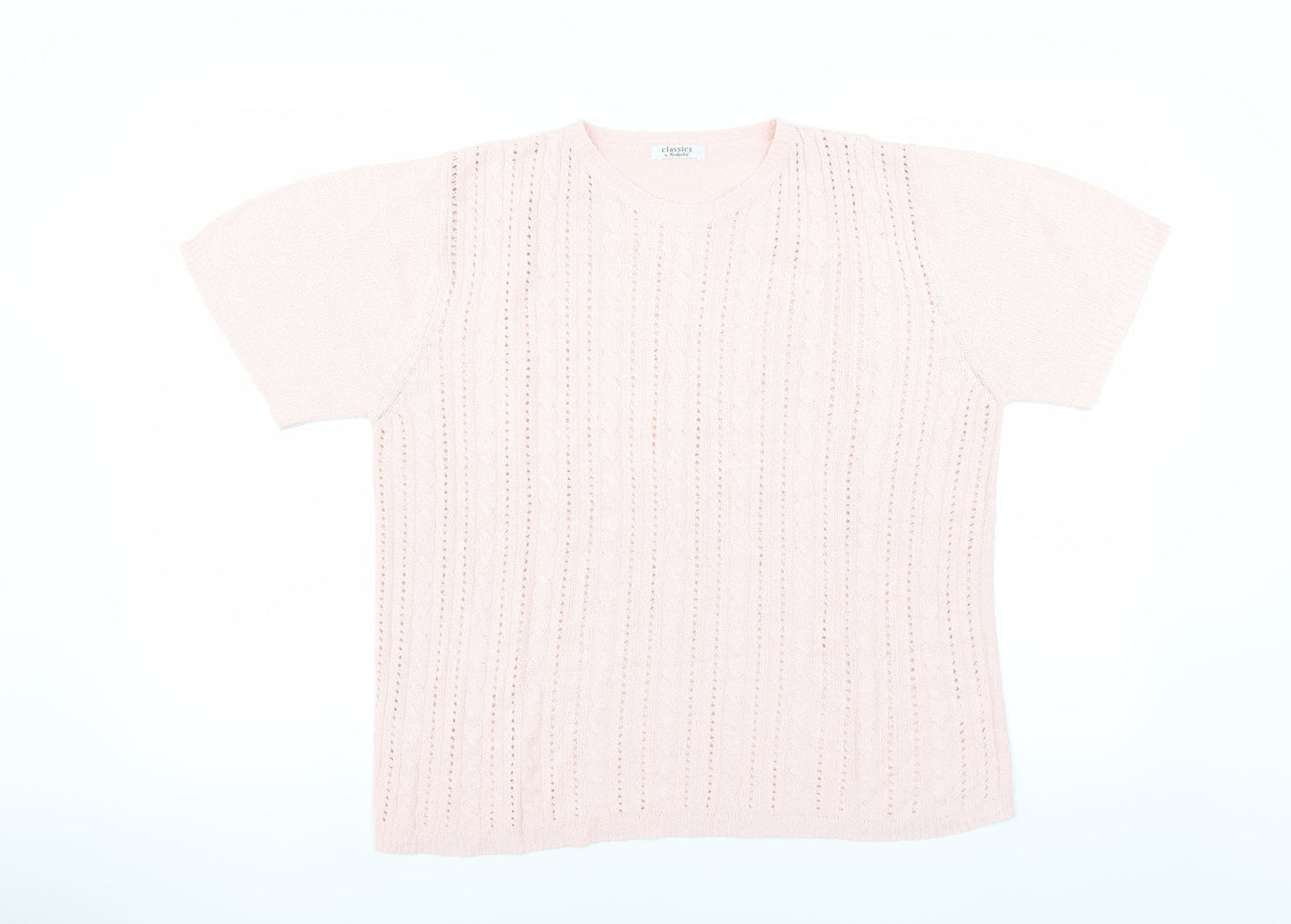 Berketex Womens Pink   Pullover Jumper Size 14
