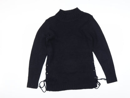 Additional front view of Brave Soul women’s blue jumper, size S