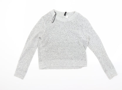 Additional front view of Divided women’s grey jumper, size S