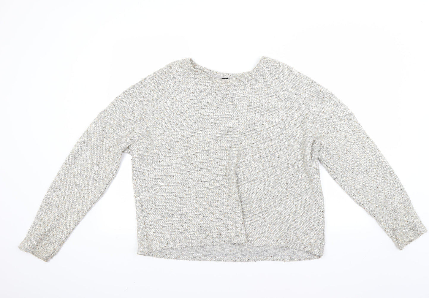 New Look Womens Grey   Pullover Jumper Size M