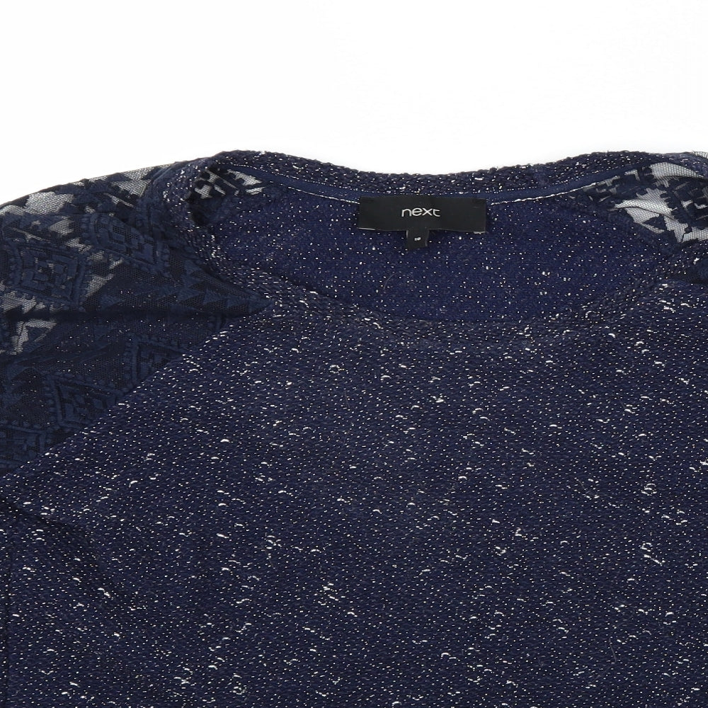 NEXT Womens Blue   Pullover Jumper Size 10
