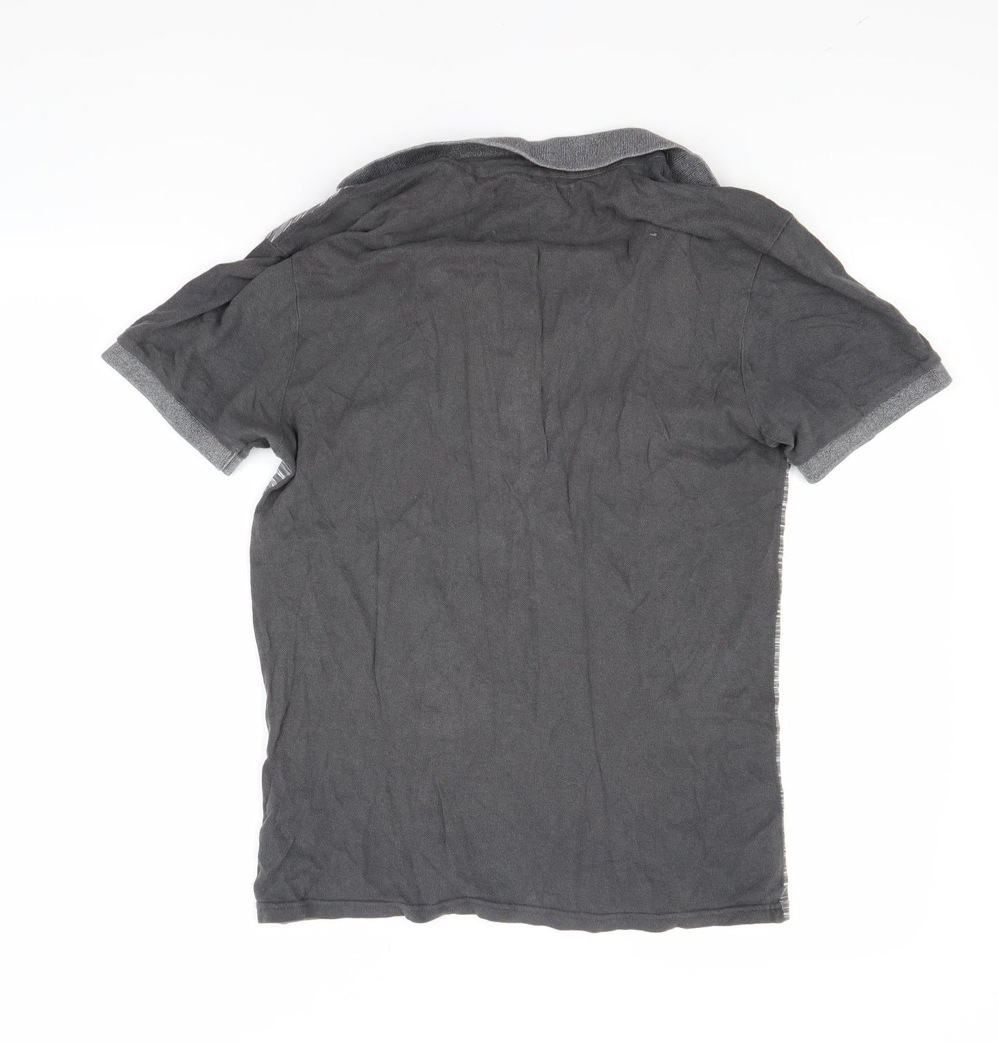 River Island Mens Grey    Polo Size XS
