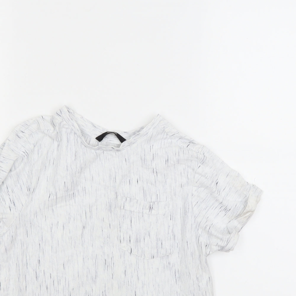 George Boys Grey   Basic T-Shirt Size 8-9 Years