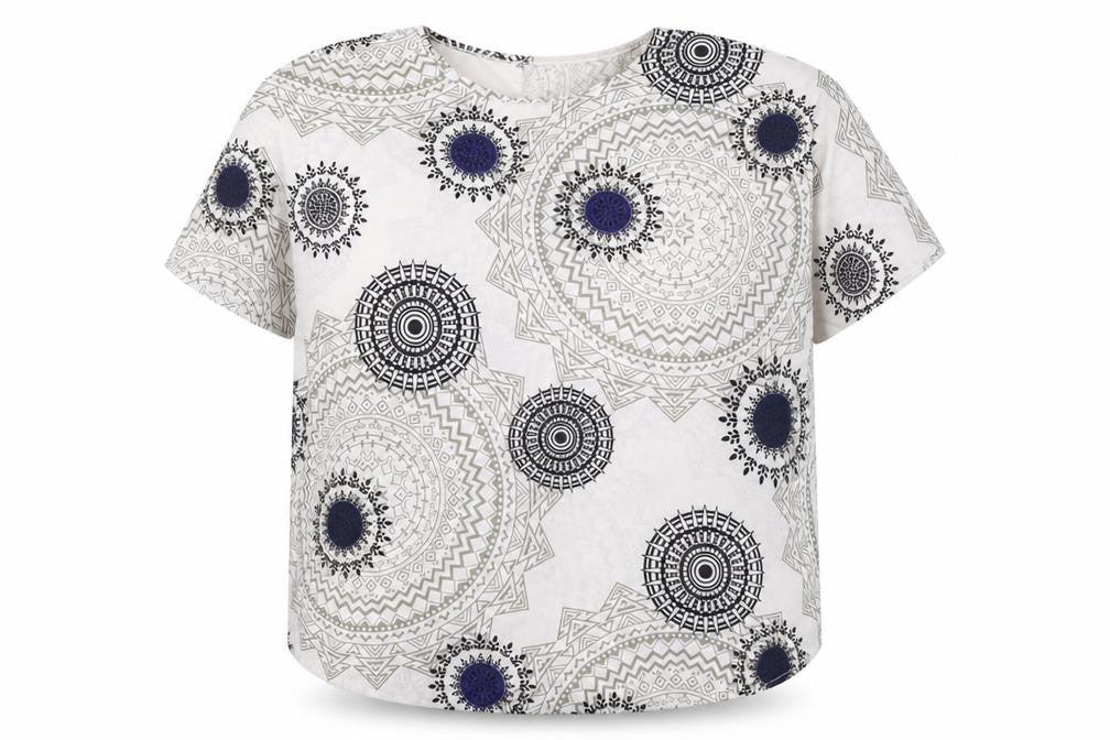 Preworn Womens White   Basic Blouse Size 2XL