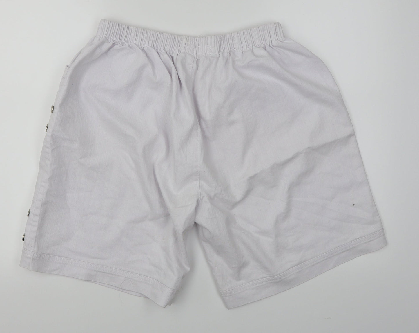 Moda Impresion Womens White   Cargo Shorts Size 3XL