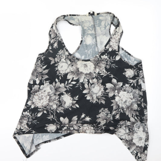 New Look Womens Grey   Basic T-Shirt Size 18