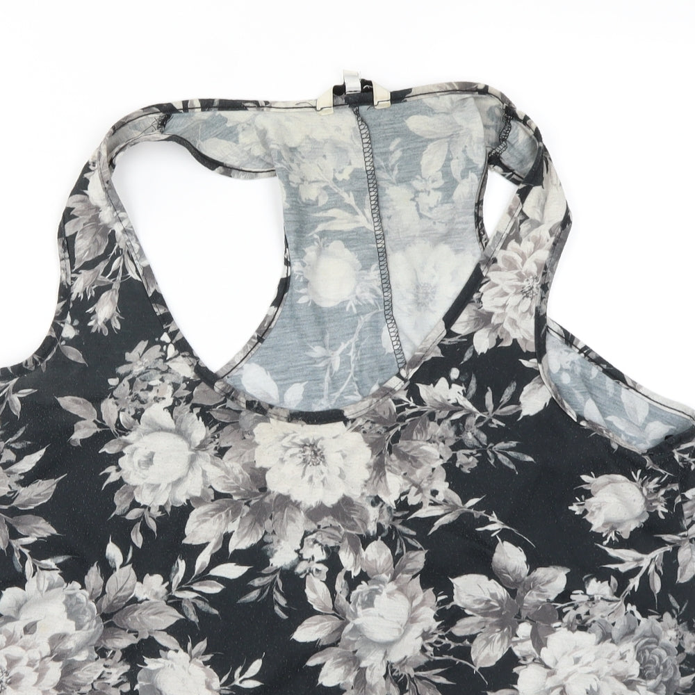 New Look Womens Grey   Basic T-Shirt Size 18