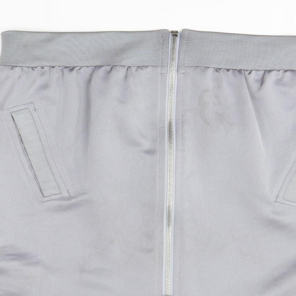 Topshop Womens Grey   Jacket  Size 8