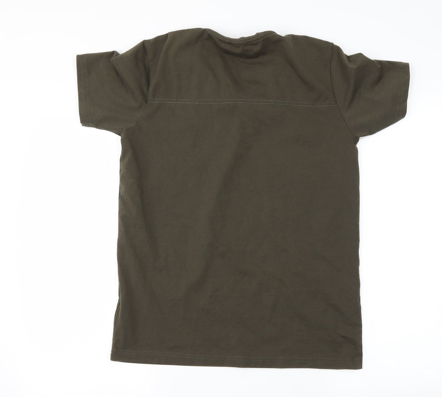 Preworn Mens Green    T-Shirt Size L