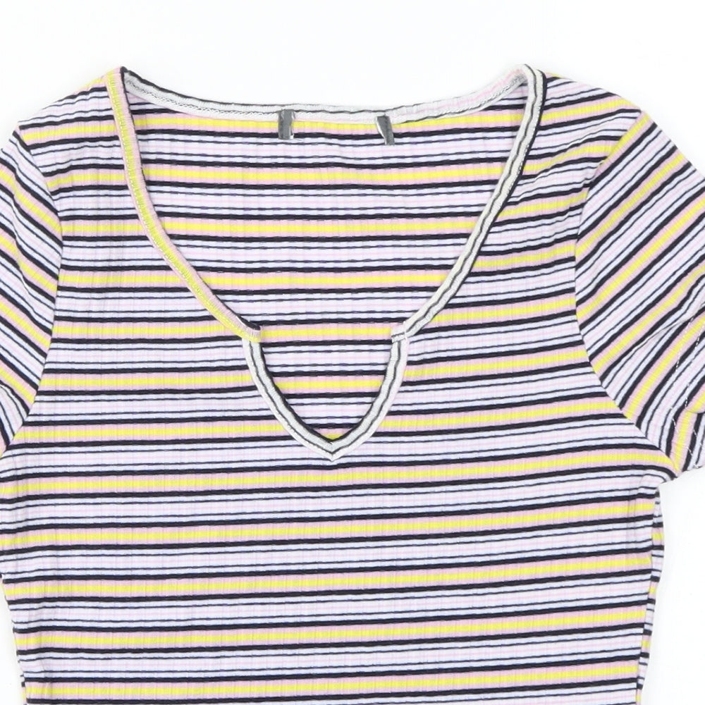 Primark Girls Pink   Basic T-Shirt Size XS