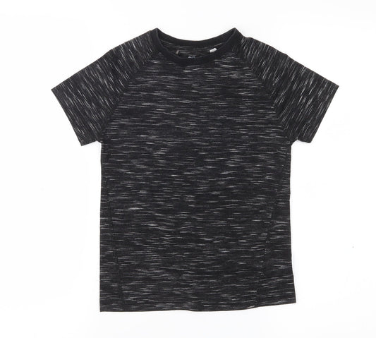 Blue Zoo Boys Grey  Jersey Basic T-Shirt Size 6-7 Years