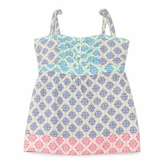 NEXT Womens Blue Geometric  Basic Blouse Size 12