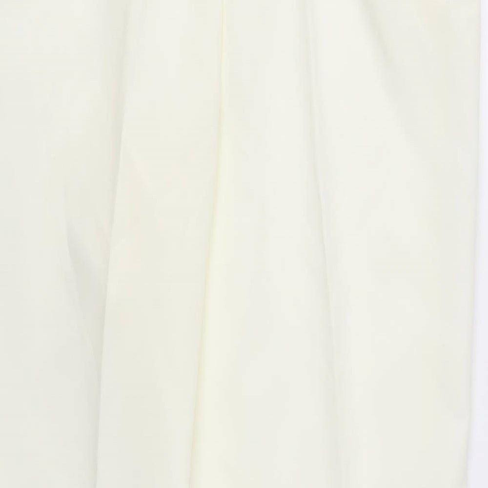 Afibel Womens Ivory   Trousers  Size 18 L28 in