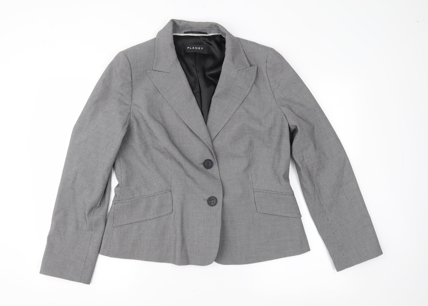 Planet Womens Grey   Jacket Suit Jacket Size 14