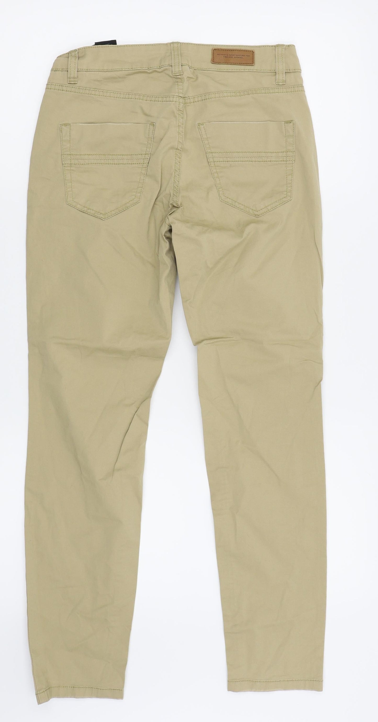 H&M Womens Beige   Skinny Jeans Size 6 L25.5 in