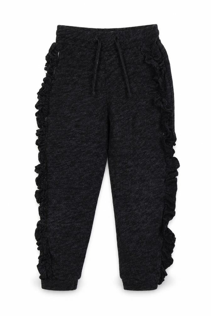 outfit kids Girls Black   Jogger Trousers Size 9 Years