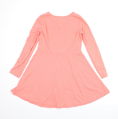 Preloved Cat & Jack Womens Pink   A-Line  Size 10 - Back