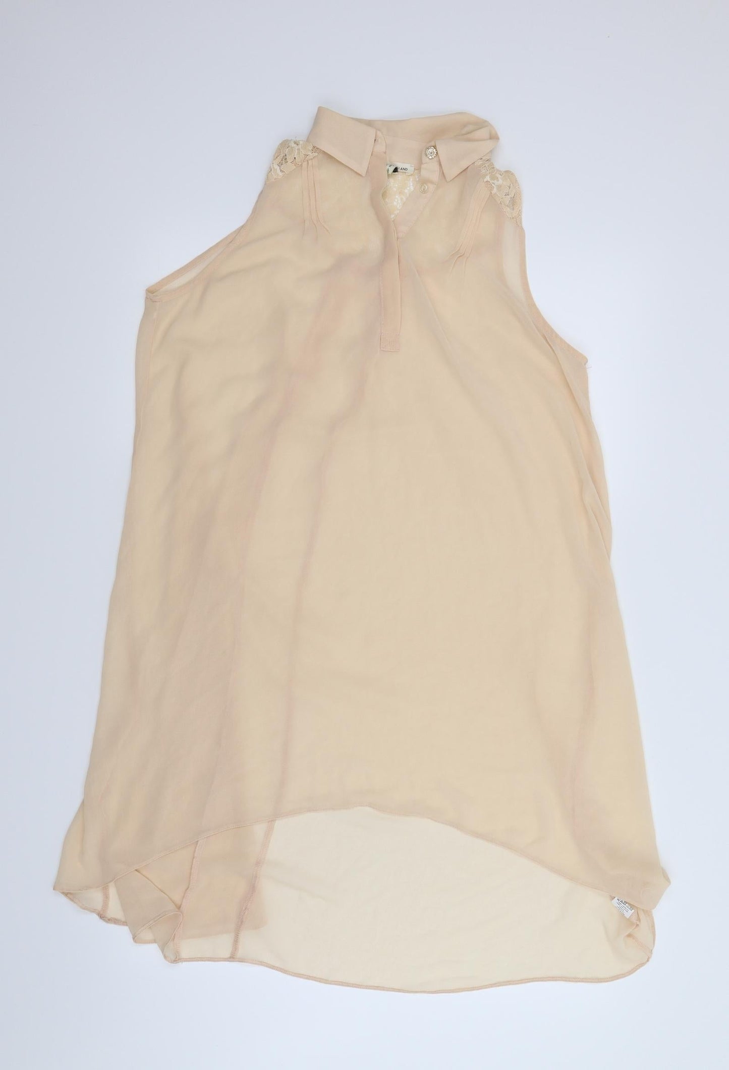 River Island Womens Pink   Basic Blouse Size 10