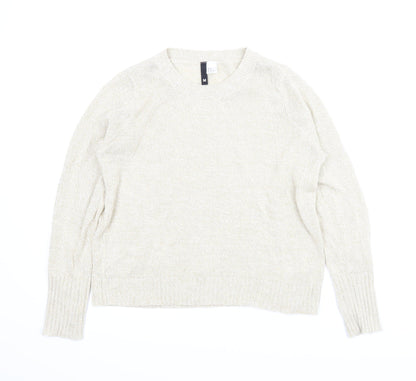Additional front view of Divided women’s beige jumper, size M