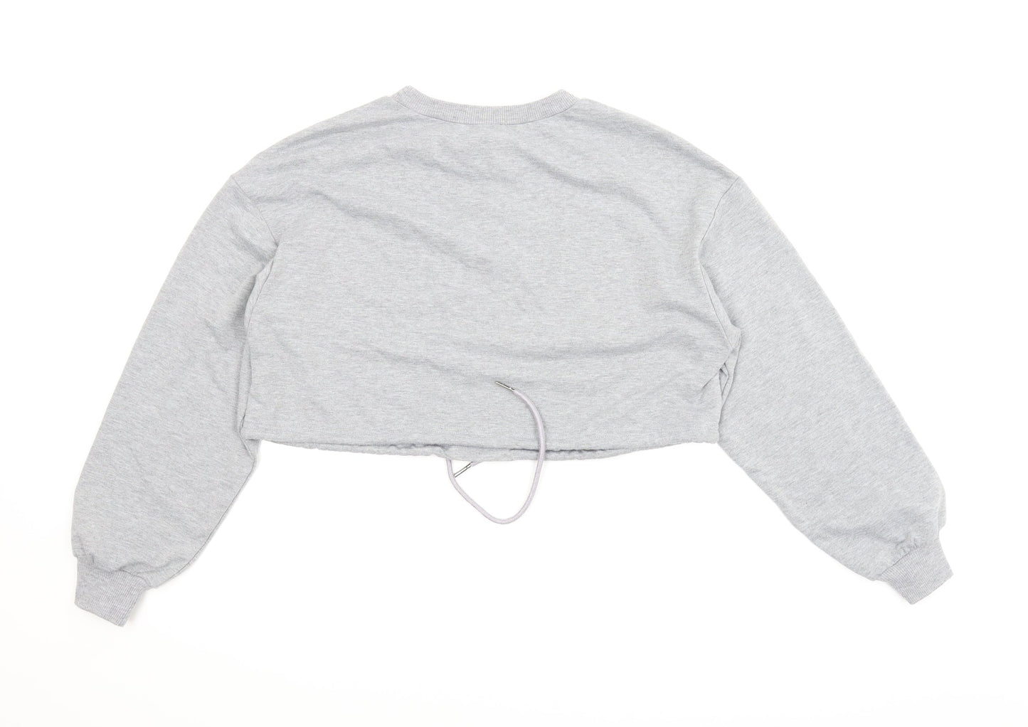 SheIn Womens Grey   Pullover Sweatshirt Size XS  - Cropped