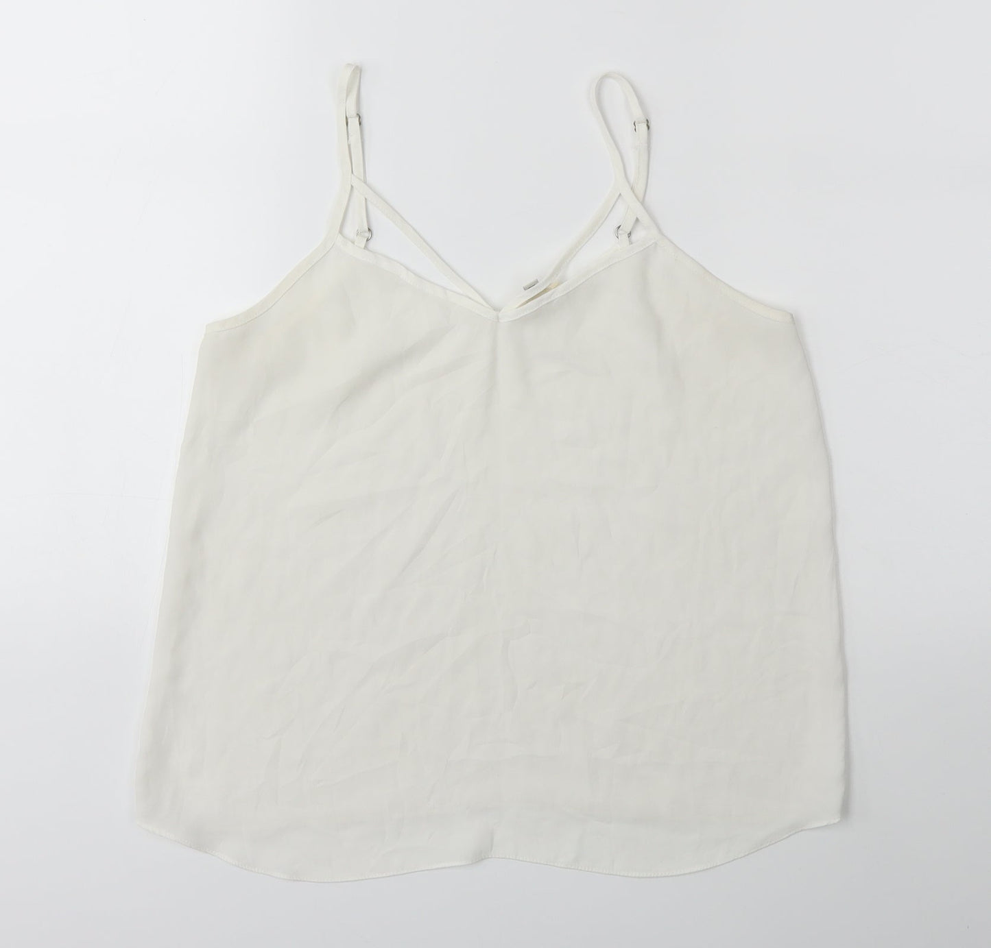 River Island Womens White   Basic Blouse Size 8