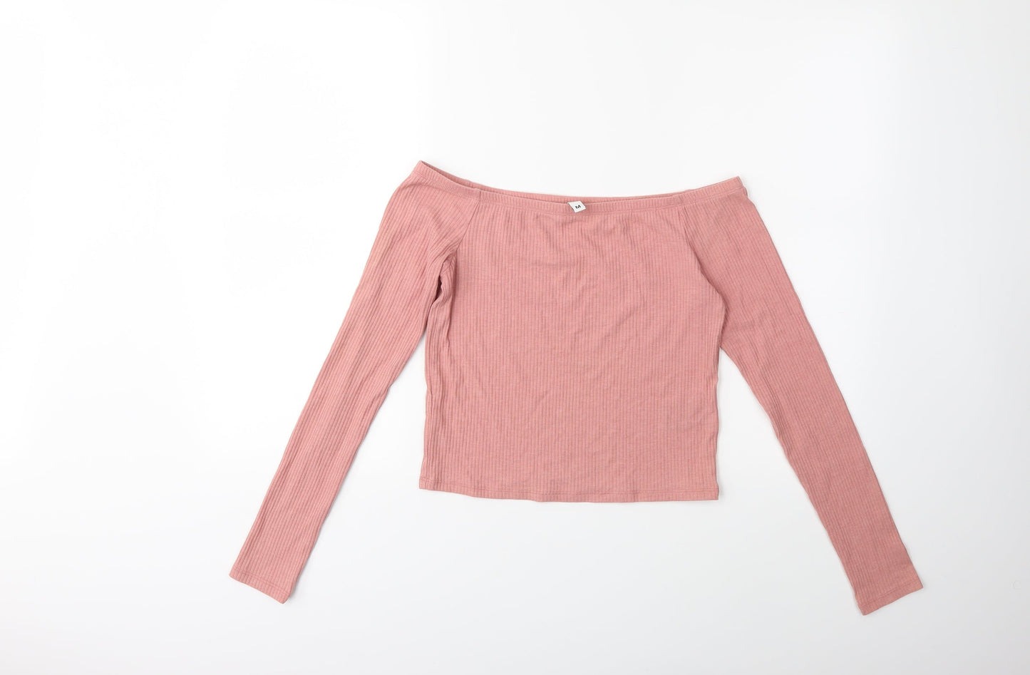 H&M Womens Pink   Basic Blouse Size M