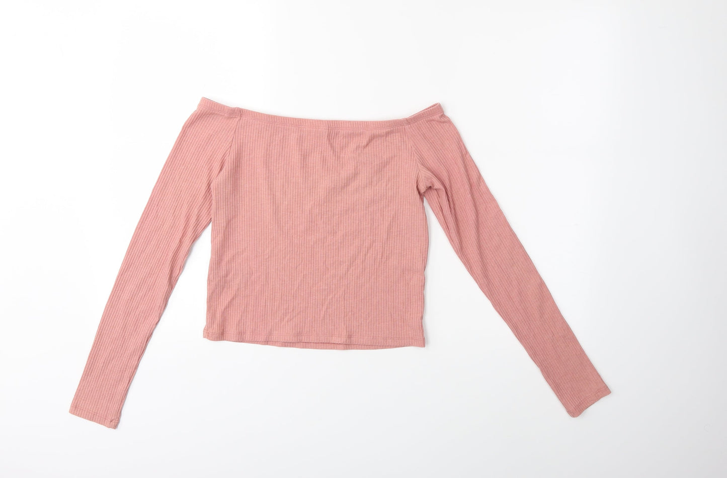 H&M Womens Pink   Basic Blouse Size M