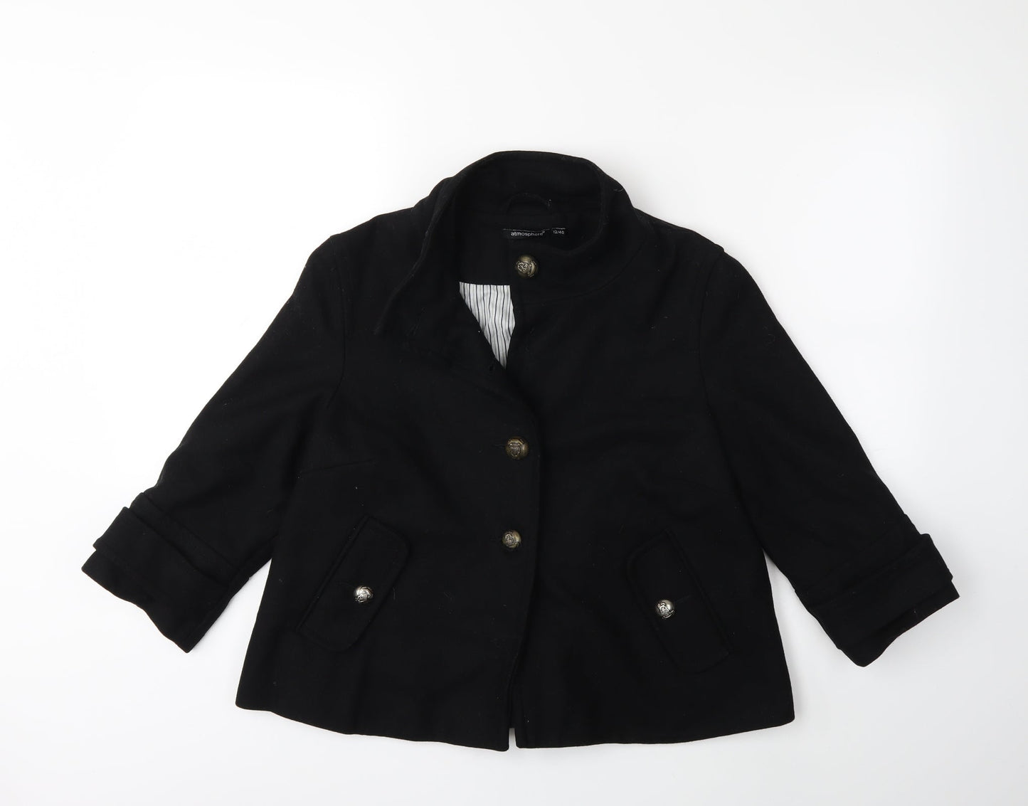 Atmosphere Womens Beige   Jacket Coat Size 12