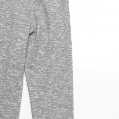 Brand and care label for Schocolet women’s gold sweatpants, size M, 28-inch leg