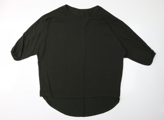 Preworn Womens Green  Knit Pullover Jumper Size XL